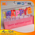 Happy Birthday Letter Candle en venta